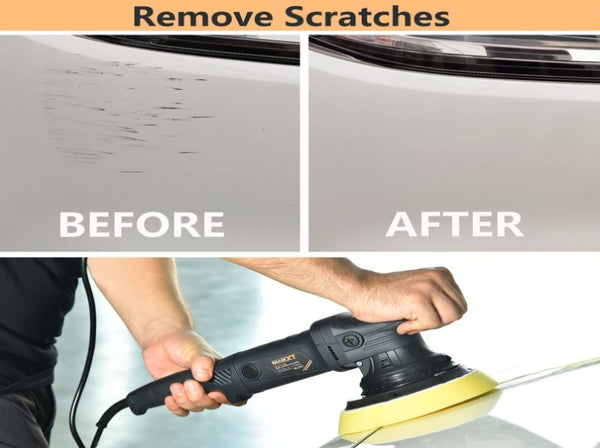 Dual Action Car Buffer, 21mm Random orbital Polisher, 6 Variable Speed ...