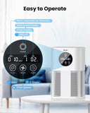ZNTS Air Purifiers for Home Large Room up to 600 Ft², VEWIOR H13 True Hepa Air Purifiers for Pets Hair, 60007427