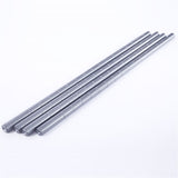 ZNTS XM-207S Rectangle Carbon Steel Metal Assembly 4-Shelf Storage Rack Silver Gray 93246884