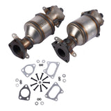 ZNTS Catalytic Converters Bank 1 and 2 For Honda Accord Odyssey Ridgeline Pilot Acura MDX TL 3.0L 3.5L 43957655