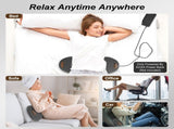 3 in 1 Lumbar Support Pillow with Vibration Massage, Heating & Airbag Stretching, Memory Foam Back 43455412