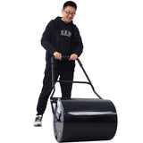 Lawn Roller, 16 Gallon Heavy-Duty Tow Behind Water/Sand Filled Sod Drum Roller for Garden Yard Park W465122200