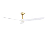 60 Inch Modern ABS Ceiling Fan With 6 Speed Smart Remote Control Reversible DC Motor For Bedroom W882P254258