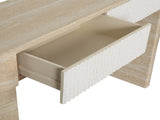 Entryway Table,Two Hidden Handle Drawers, Console Table ,Easy Assembly, for Entrance Dinning Room W3040P455735