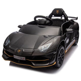 ZNTS 12V Kids Ride On Car W/Parents Remote Control,Licensed Lamborghini Aventador Xago,Hydraulic pressure W1396P184347