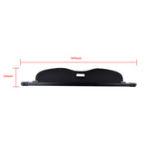 Black Retractable Cargo Security Pull Shade 84122593 Fits for Chevrolet Blazer 19-24 00503666