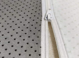 MADE IN US, 6" FULL SIZE Green Tea Memory Foam Mattress in Box, Fiberglass Free, White W311P371355