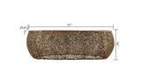 T3601-50 Oval Coffee Table Gold B009140732
