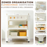 Eco-Friendly HDPE Baby Diaper Changing Table 33.86" x 24.02" x 41.34" Non-Toxic Plastic Nursery W509P300550