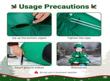 6.1FT Christmas Inflatable Tree with Lift-Up Santa Claus, Christmas Yard Decoration with 4 LED 33272711