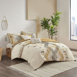 Full/Queen 3 Piece Cotton Comforter Set B035128783