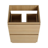 24" Bathroom with Double drawer, Freestanding Bathroom Cabinet,Engineering Wood,Oak W1972P188241
