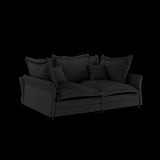 90.55" Modern Comfy Upholstered Sofa Cloud Couch, Deep Seat Couches with Multiple Large Soft W1885P234641