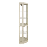 Corner Lighted Curio Cabinet Corner Glass Cabinet Lighted Curio Cabinet Corner Display Case for W2275P194426