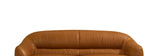 Leonia Cognac Leather Loveseat B2726P285350