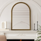 Iron Art Arch Vintage Vanity Mirror, Wall Hanging, Placed On The Table, Suitable For Living Room, W757P266578