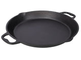 17inch Pre-Seasoned Cast Iron Skillet, Cast Iron Pan,Dual Assist Handles,Use for Grill, Stovetop, 45193451
