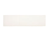 2" THICK CHAISE LOUNGE CUSHION IN CREAM - WATERPROOF FOLDABLE 2-SECTION DESIGN - FOR POOLSIDE, PATIO N770P253018C