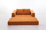 Modern Minimalist Sofa, Fold-Out Sofa Bed, Convertible Chair Floor Couch & Sleeping Mattress for W1829P186302