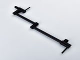 Brass Folding Faucet 1/2NPT Wall Mount Kitchen Faucet Two Handles Cold Water Tap Black 99606857
