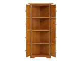 4-Tier 72" Corner Kitchen Pantry Storage Cabinet with 8 Doors Tall Storage Cabinet, Corner Cabinet W1758P211014