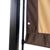 Universal Canopy Cover Replacement for 12x9 Ft Curved Outdoor Pergola Structure W41943550