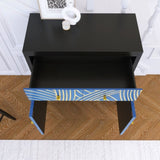 Accent Cabinet with 2 Doors,1Drawer and Adjustable Shelf for Living Hallway, Entryway, Dining W716P197967