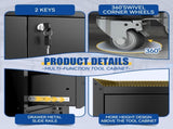 2 Door 1 Drawer Tools for Garage, Lockable Garage Storage, Locking Metal Storage 17815795