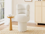 360&degSwivel Chair Swivel Accent Chair Round Swivel Chair Barrel Chair Vanity Chair for Living N763P331761K