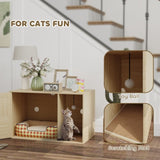 ZNTS Cat Litter Box、Cat Litter Box Enclosure 45120031