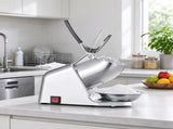 286lbs Per Hour Ice Crusher, Electric 4-Blade Snow Cone Maker, Stainless Steel Shaved Ice 89859304
