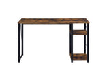 Vadna Weathered Oak & Black Finish Writing Desk B2726P278580