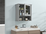 MDF Bathroom locker Gray 24857017
