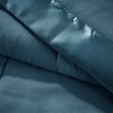 Lightweight Down Alternative Blanket with Satin Trim B03598531