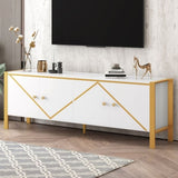 U-Can 70.9''Modern Minimalist TV Stand for TVs up to 75 Inches, Entertainment Center Media Console N724P224773K