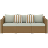 Rattan Three-Seat Sofa 30847945