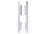 Pair Zinc-Plated Rocker Panels fit for Ford Expedition 2007-17 Steel 99482521