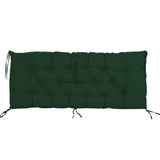 Outdoor Swing Cushions 70 Inch, Waterproof 4" Thick Porch Swing Cushion Replacement with Backrest 80051449