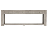 Console Table/Sofa Table with Storage Drawers and Bottom Shelf for Entryway Hallway 56860059