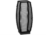 Solar Rattan Floor Lamp, Outdoor Garden Pathway Lantern & Decorative Driveway Light 35618385