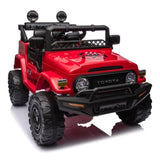 ZNTS Licensed TOYOTA FJ Cruiser,12V Kids ride on car 2.4G W/Parents Remote Control,electric car for W1396107513