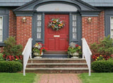 Handrails for Outdoor Steps, Iron Fits 3 Step, Transitional 06570033