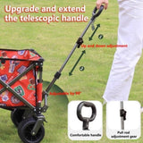 Utility Park Garden Cart Tool Customized Color Folding Camping Trolley Outdoor Picnic Beach Wagon, W321P297097