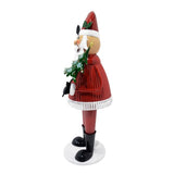 Cheerful Santa Claus Holding Tree and Waving N769P182312R