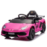 ZNTS 12V Kids Ride On Car W/Parents Remote Control,Licensed Lamborghini Aventador Xago,Hydraulic pressure W1396P184345