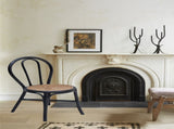 Set of 2, 15.5x20.5x35.5" Black Rattan Dining Chair W2078P251032