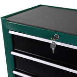 ZNTS Rolling Tool Chest, 5-Drawer Toolbox on Wheels, Tool Cabinet Lockable and Movable with Tool Box 11469057
