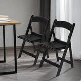 4 Pack Folding Chairs, Resin Chairs with Padded Seat, Comfortable Event Chairs Indoor Outdoor for 76751811