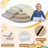 7-Piece Soft Foaming Blocks for Toddlers,Soft& Crawl Playset Indoor, Soft Play Equipment N710P170357E