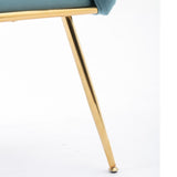 Luxury modern simple leisure velvet single sofa chair bedroom lazy person household dresser stool W1170109326